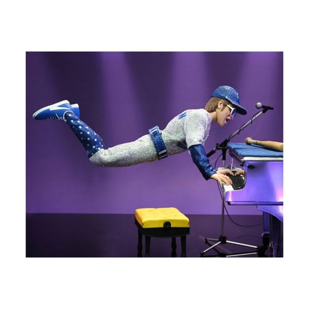 Elton John - Figurine Elton John Clothed Live in '75 Deluxe Set 20 cm