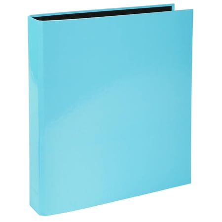 Classeur 2 anneaux en D 25mm Aquarel - A4 - Bleu pastel - x 10 - Exacompta