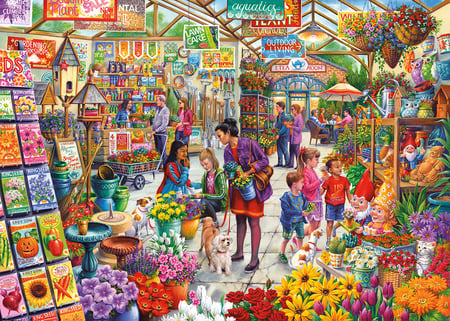 Puzzle 1000 pièces - Gardener's delight