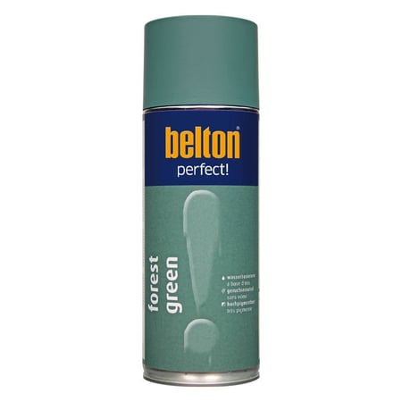 Bombe de peinture - Vert forêt - Tous supports - Belton Perfect! - 400ml