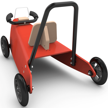 Porteur voiture rouge online