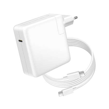 Avizar Chargeur pour Galaxy Book3 / 4 Ultra USB-C 96W + Câble 1,8m Blanc