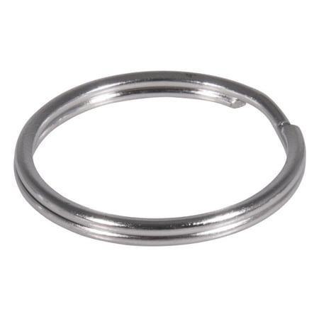 Porte - clé, 25mm ø, platine, 6 pces