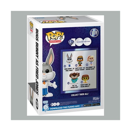 Hanna-Barbera - Figurine POP! Bugs as Fred 9 cm