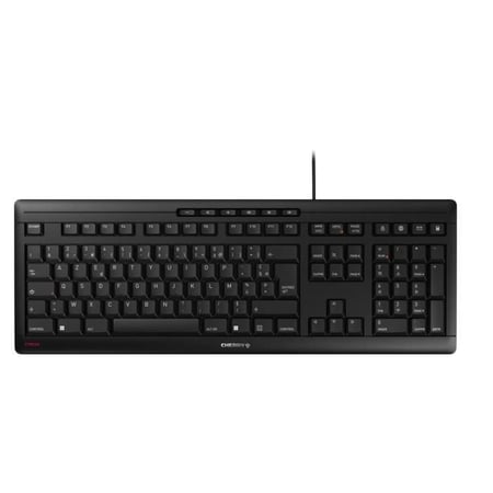 Clavier CHERRY STREAM - USB - Français - Commutateur CHERRY SX - Noir