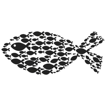 Tampon Poisson, 4x9cm