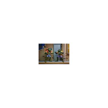 Les Tortues Ninja - Pack 2 figurines Napoleon & Atilla Frog 18 cm