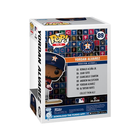 MLB - Figurine POP! Astros Yordan Alvarez 9 cm
