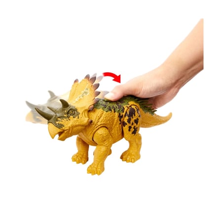 Jurassic World Dino Trackers - Figurine Wild Roar Regaliceratops