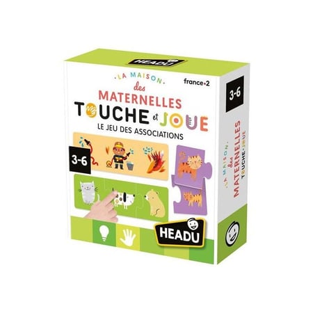Jeu écriture et lettres Headu Touche et Joue Le jeu des associations