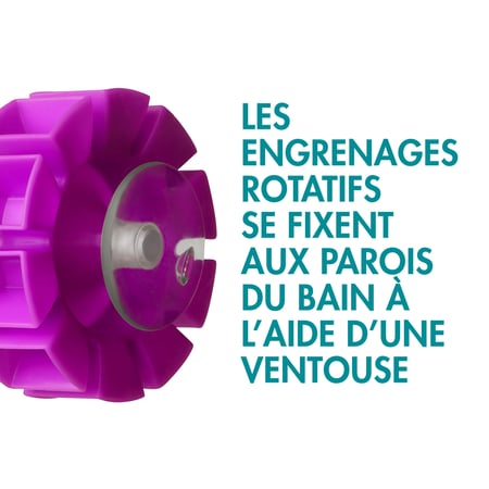 BUNDLE Ensemble de jeux de tuyaux et roues pour le bain 13 pcs