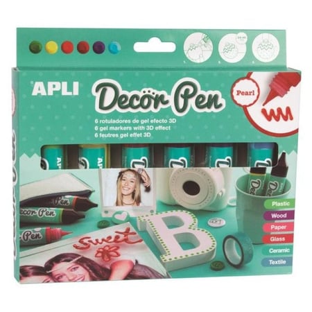 Decor Pen perlé 6 u.