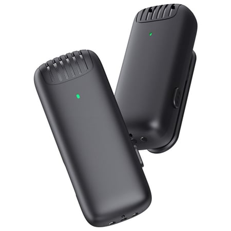 Microphone Sans Fil Portable Pour Enregistrement Audio Vidéo Haute Qualité YONIS