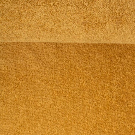 Tissu Eponge  Spa 400 g/m2 uni Jaune moutarde