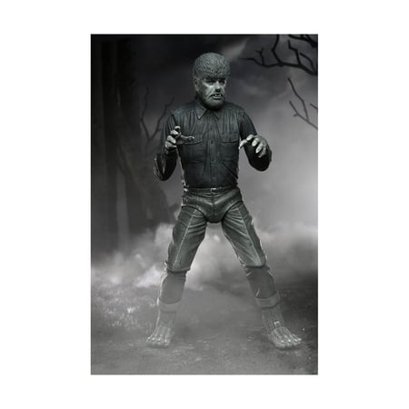 Universal Monsters - Figurine Ultimate The Wolf Man (Black & White) 18 cm