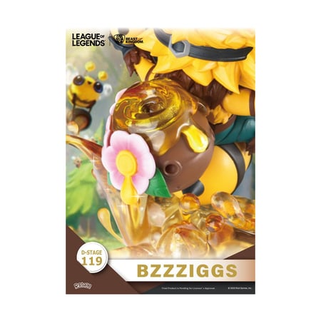 League of Legends - Diorama D-Stage Beemo & BZZZiggs 15 cm