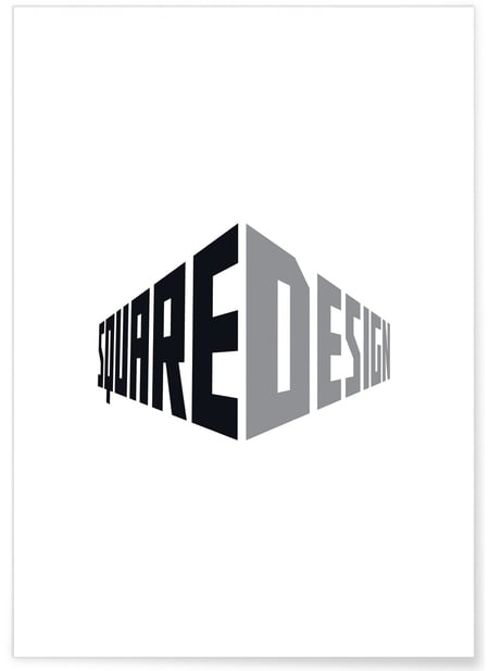 Affiche Square Design | A3 : 29,7x42cm