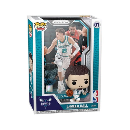 NBA - Figurine Trading Card POP! LaMelo Ball 9 cm
