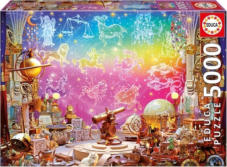 Puzzle 2D 5000 pièces - Astrologie - EDUCA
