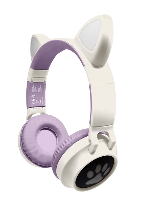 Casque Intégral Moto Avec Oreilles De Chat Amovibles - Certifié ECE, Visière Rabattable, Léger, Tailles S-XL