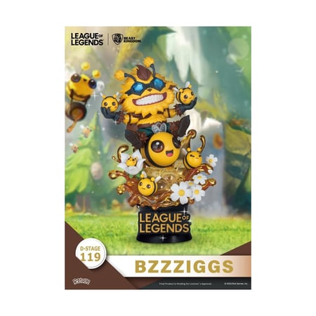 League of Legends - Diorama D-Stage Beemo & BZZZiggs 15 cm