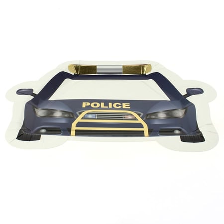 8 Assiettes Police