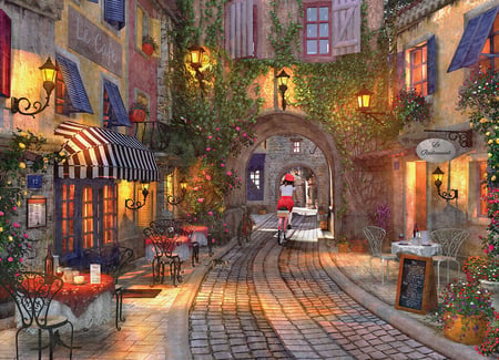 Puzzle 1000 pièces - Dominic Davison - The French Walkway - Eurographics