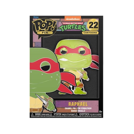 Les Tortues Ninja - Pin pin's POP! émaillé Raphael 10 cm