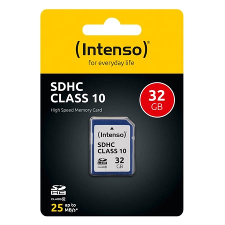 Carte mémoire Intenso SDHC 32 GB CLASSE 10 INTENSO