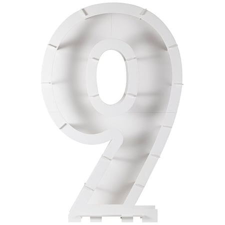 Structure à Ballons Chiffre 9 (81 cm)