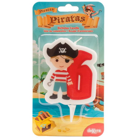 Bougie Pirate 6 ans