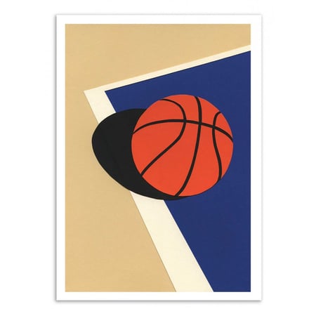 Affiche 30x40 cm - Oakland Basketball Team Version 2 - Rosi Feist