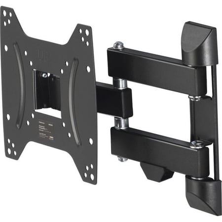 Support mural TV orientable inclinable HAMA métal noir VESA 75x75-200x200 19-48p