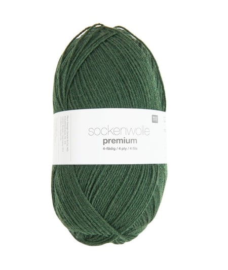 Fil à chaussette SOCKENWOLL PREMIUM 4 brins - 100gr - Rico Design 11 Loden