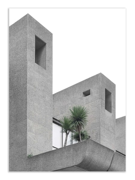 Affiche 30 x 40 cm - Lonely Palms No2 - Minorstep