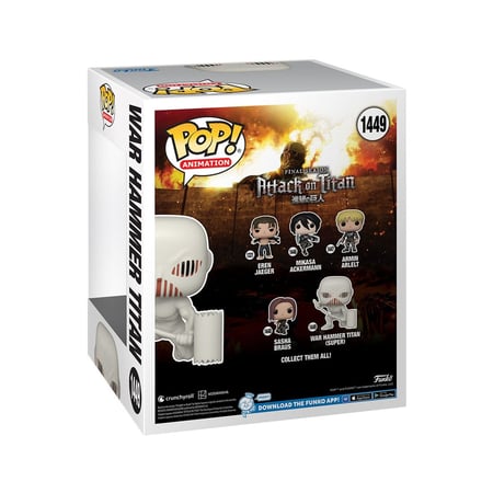 L'Attaque des Titans - Figurine POP! Oversized War Hammer Titan 15 cm