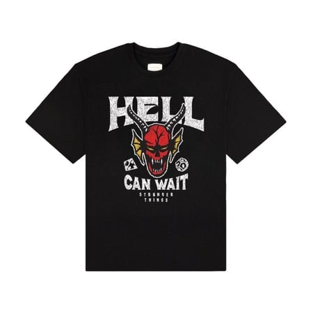 Stranger Things - T-Shirt Hell Can Wait - Taille M - Brands In