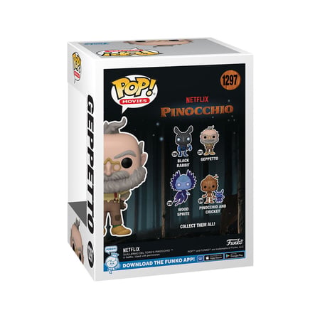Pinocchio - Figurine POP! Geppeto 9 cm