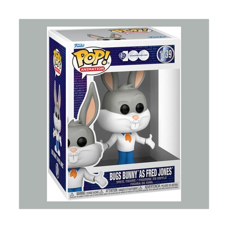 Hanna-Barbera - Figurine POP! Bugs as Fred 9 cm