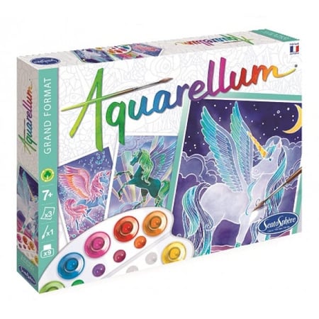 Aquarellum grand format pegases - sentosphere - 6320 - loisirs creatifs