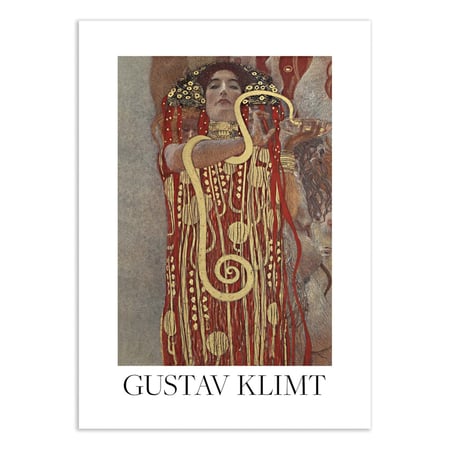 Affiche 50x70 cm - Hygieia (1907) - Gustav Klimt