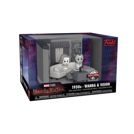WandaVision - Figurines POP! Set Mini Moment LR 50's 9 cm