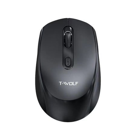 Souris Sans Fil Ergonomique 2.4GHz Haute Sensibilité Pour Ordinateur Et Jeu Noir YONIS
