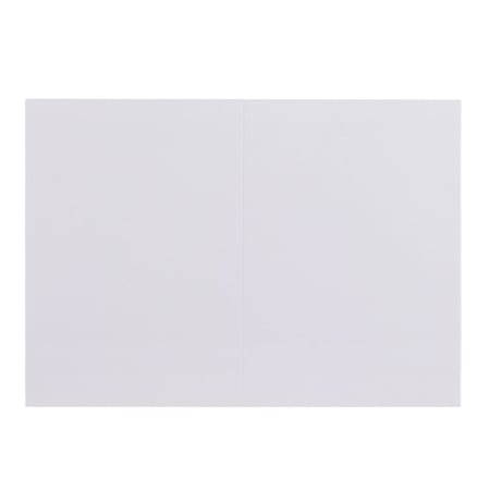 Cartes pliées - 10,5 x 14,8cm - Blanc - 100 pièces - 300 g - Vaessen Creative