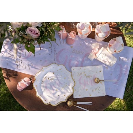 10 Assiettes Baby Girl