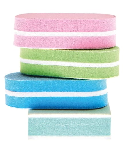 Lot de 4 Blocs de Ponçage pour Bijoux en Résine - Parfaits pour un Finition Précise - Rico Design Multicolore