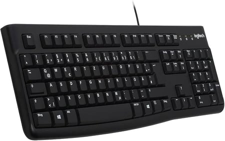 Clavier d'ordinateur - Logitech K120 - Noir - Filaire USB - Standard