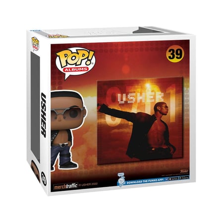 Usher - Figurine POP! Albums 8701 9 cm