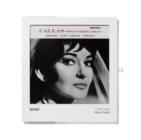 Cadre connecté MARIA CALLAS Sings Verdi Arias