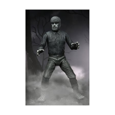 Universal Monsters - Figurine Ultimate The Wolf Man (Black & White) 18 cm